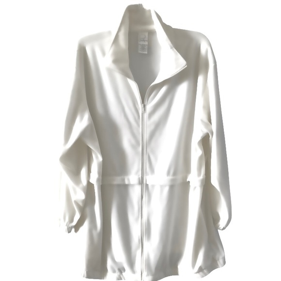 Winter White Long Velour Parka - Picture 13 of 13